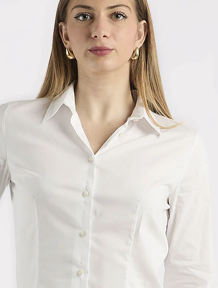 Camicia Manica Lunga Emme - Bianco