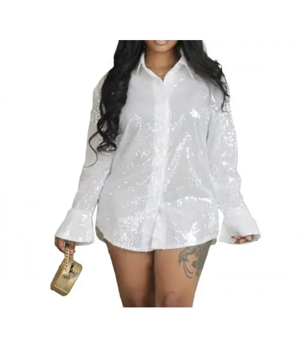 Camicia Pailettes Utypo