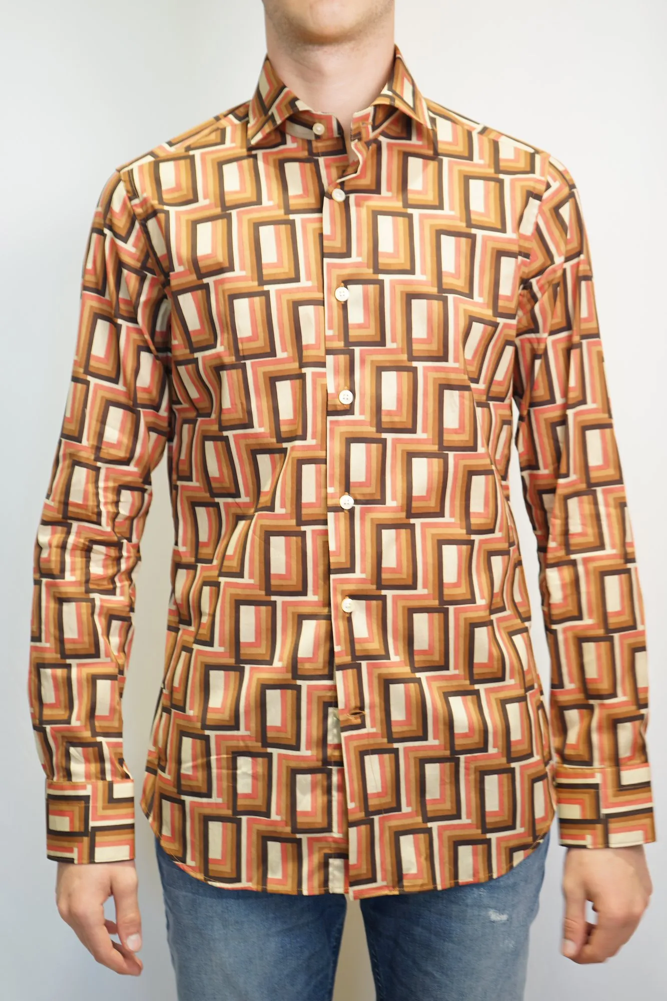 Camicia stampa Universo