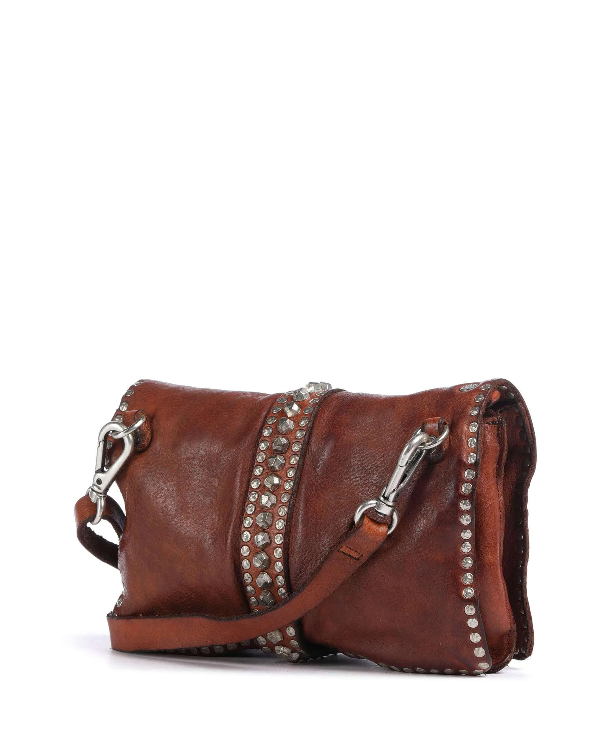 Campomaggi Borsa a tracolla pelle bovina cognac  