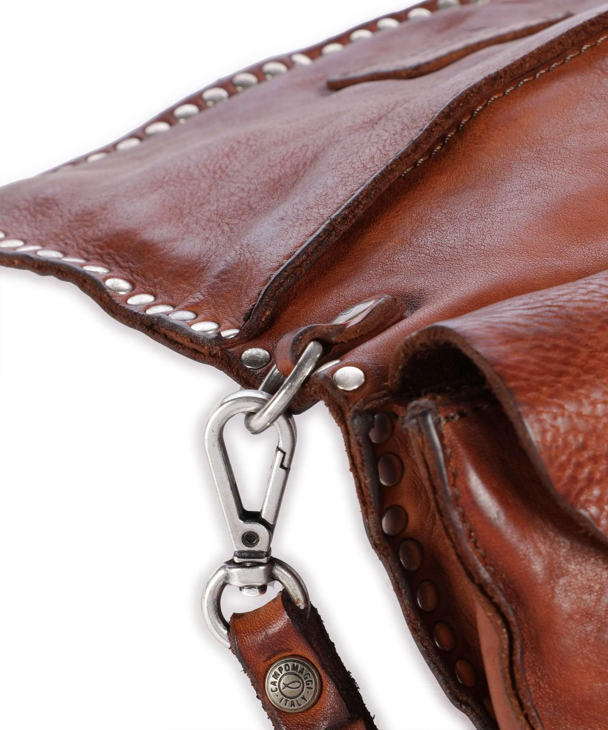  Campomaggi Borsa a tracolla pelle bovina cognac  