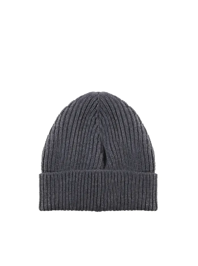 CAPPELLO IN CHASHMERE E LANA CON ETICHETTA