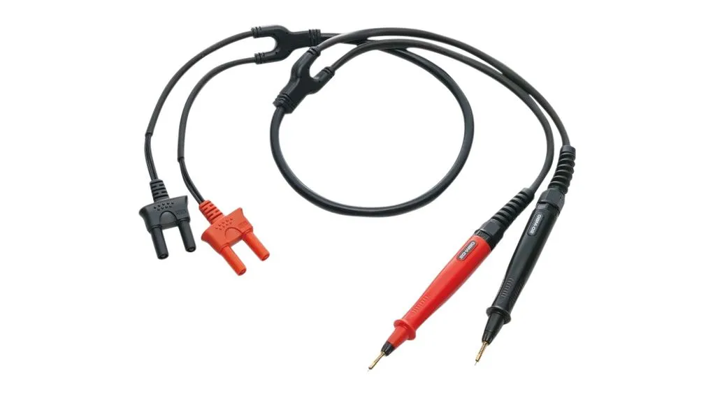 Cavo per test GW Instek, col. , Nero, rosso, 1.1m