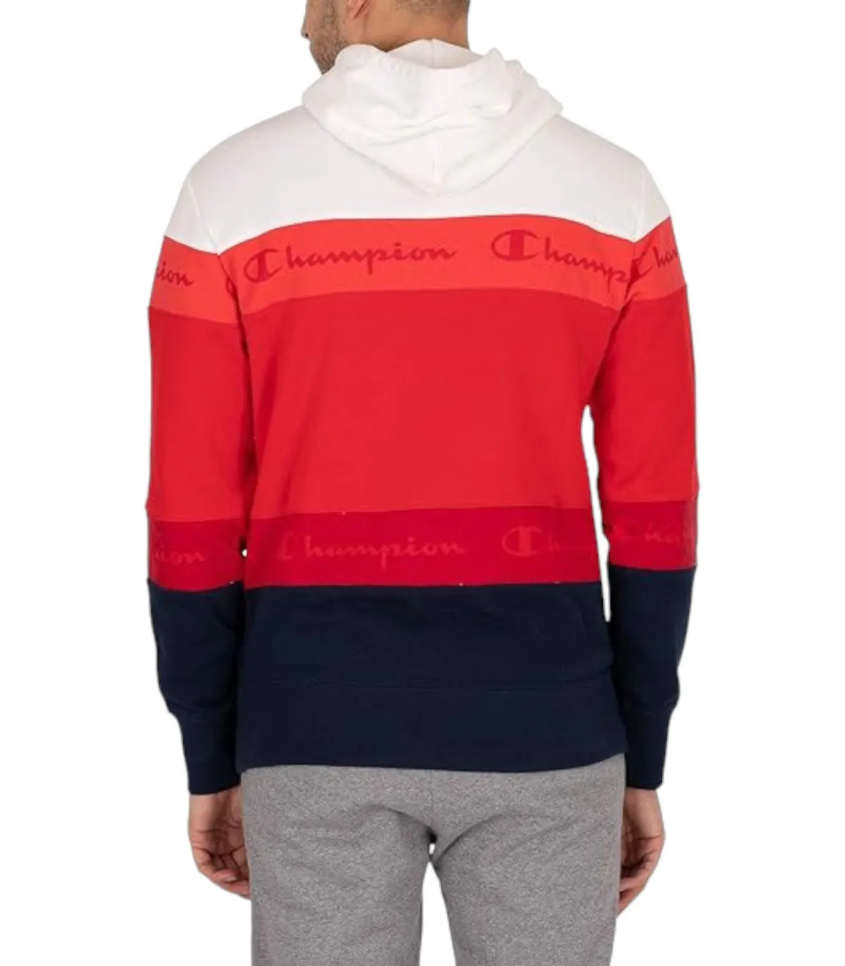 Champion Uomo Felpa Con Cappuccio