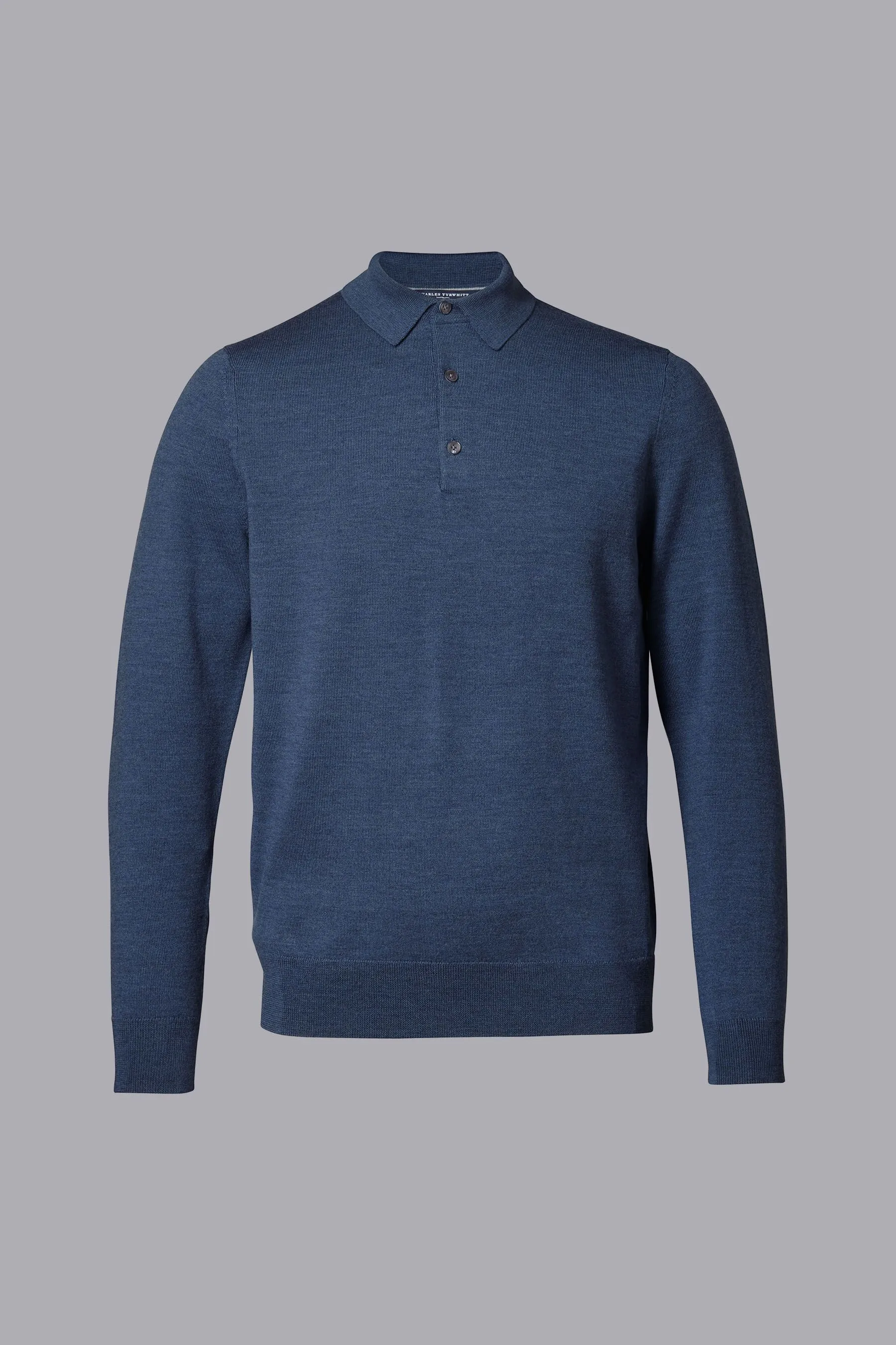 Charles Tyrwhitt Pure Merino Polo Neck Jumper    