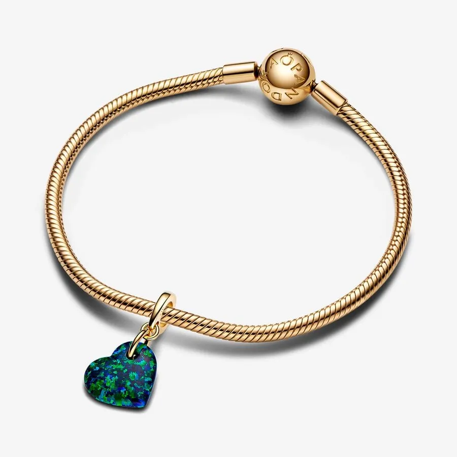 Charm Pandora Charm Pendente Cuore Opale Verde e Blu 763348C01
