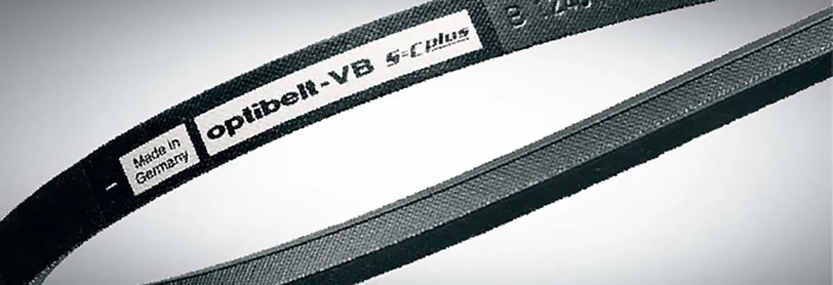 Cinghia di trasmissione OPTIBELT serie VB S=C Plus, sezione A/13, 1730mm x 13mm x 8mm, in Gomma