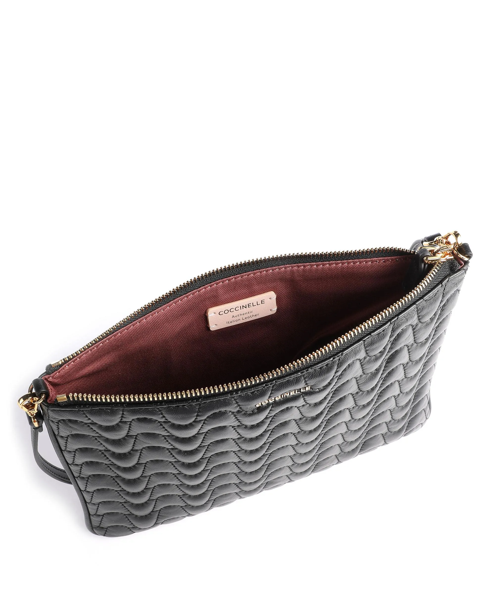  Coccinelle Best Borsa a tracolla nappa pelle nero  