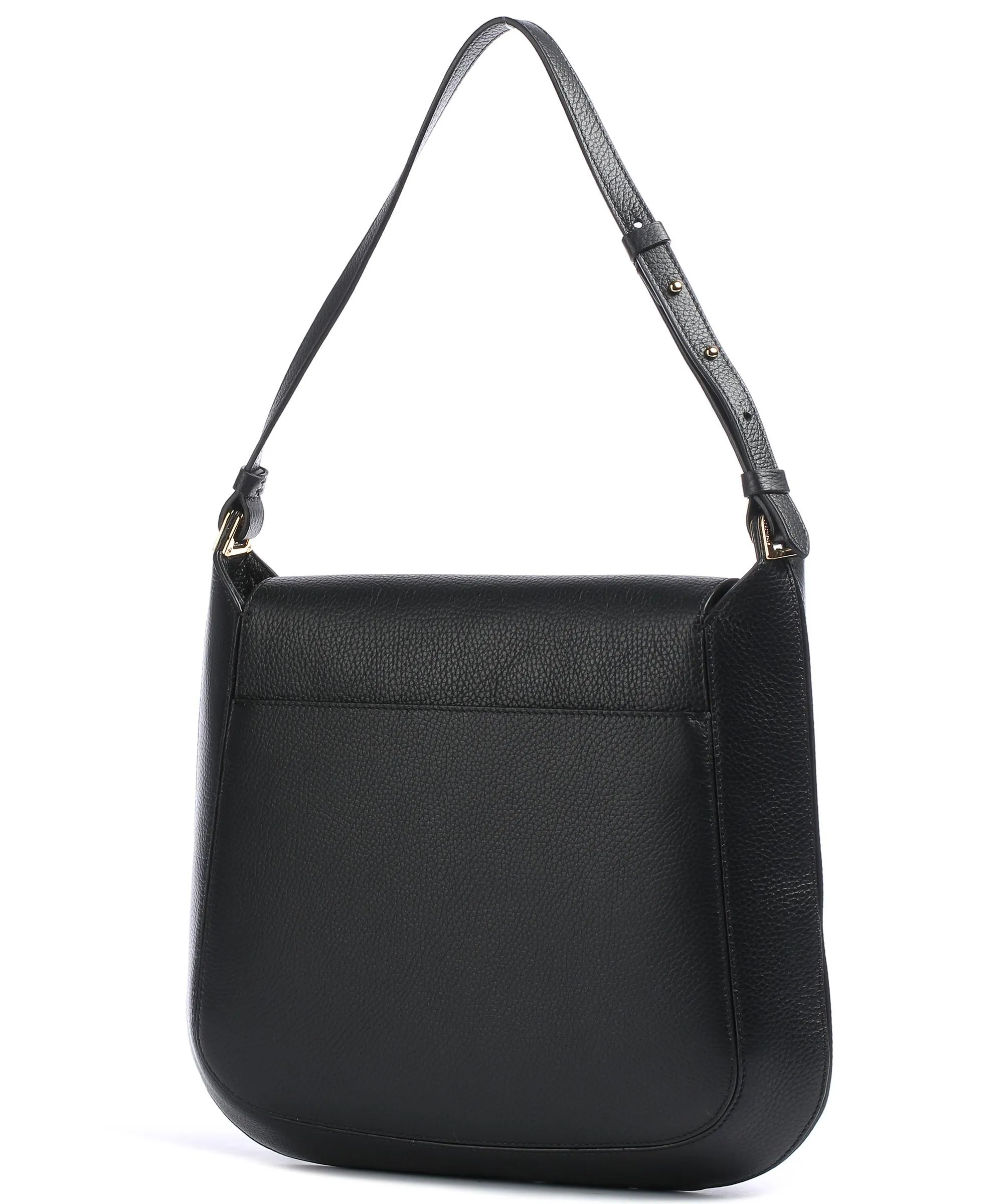  Coccinelle Cristhy Borsa hobo pelle granulata nero  
