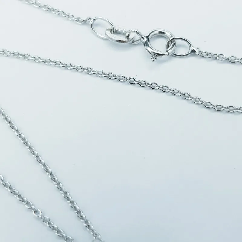 Collana Ciondolo in Oro Bianco 18 kt con Gemme Certificate - Modello (Farfalla)