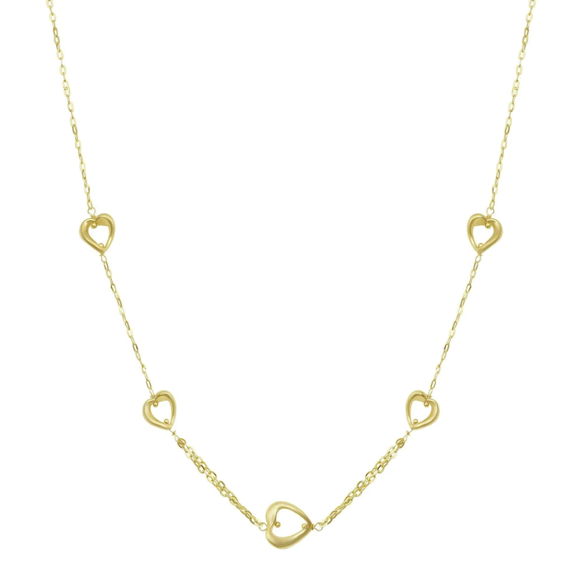 Collana Cuore Gold Essence Oro Giallo 750/1000 45 cm 1625499