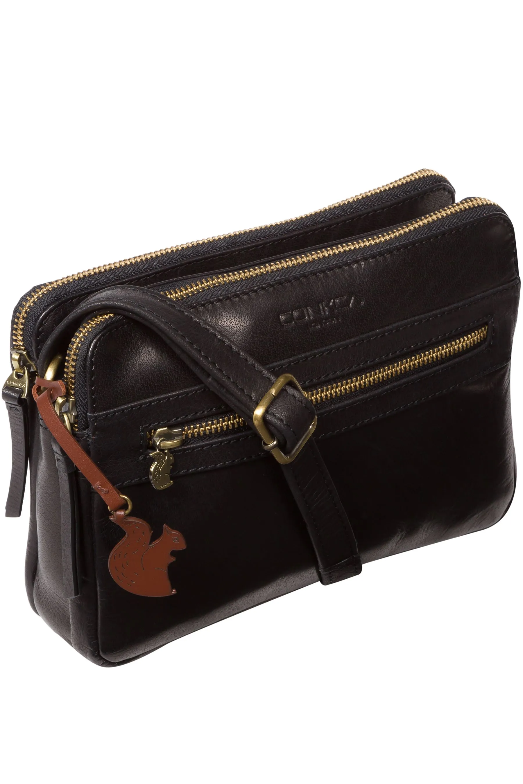 Conkca - Drew - Borsa a tracolla in pelle    