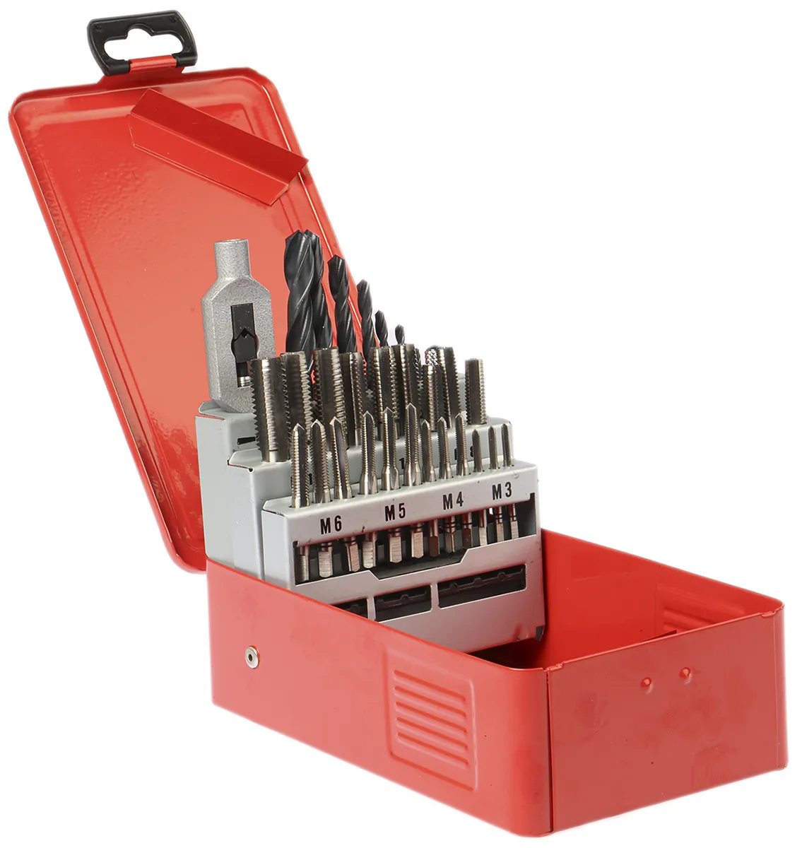 Corredo di maschi RS PRO in HSS, M3 → M12, 29 pezzi, passo Metrico