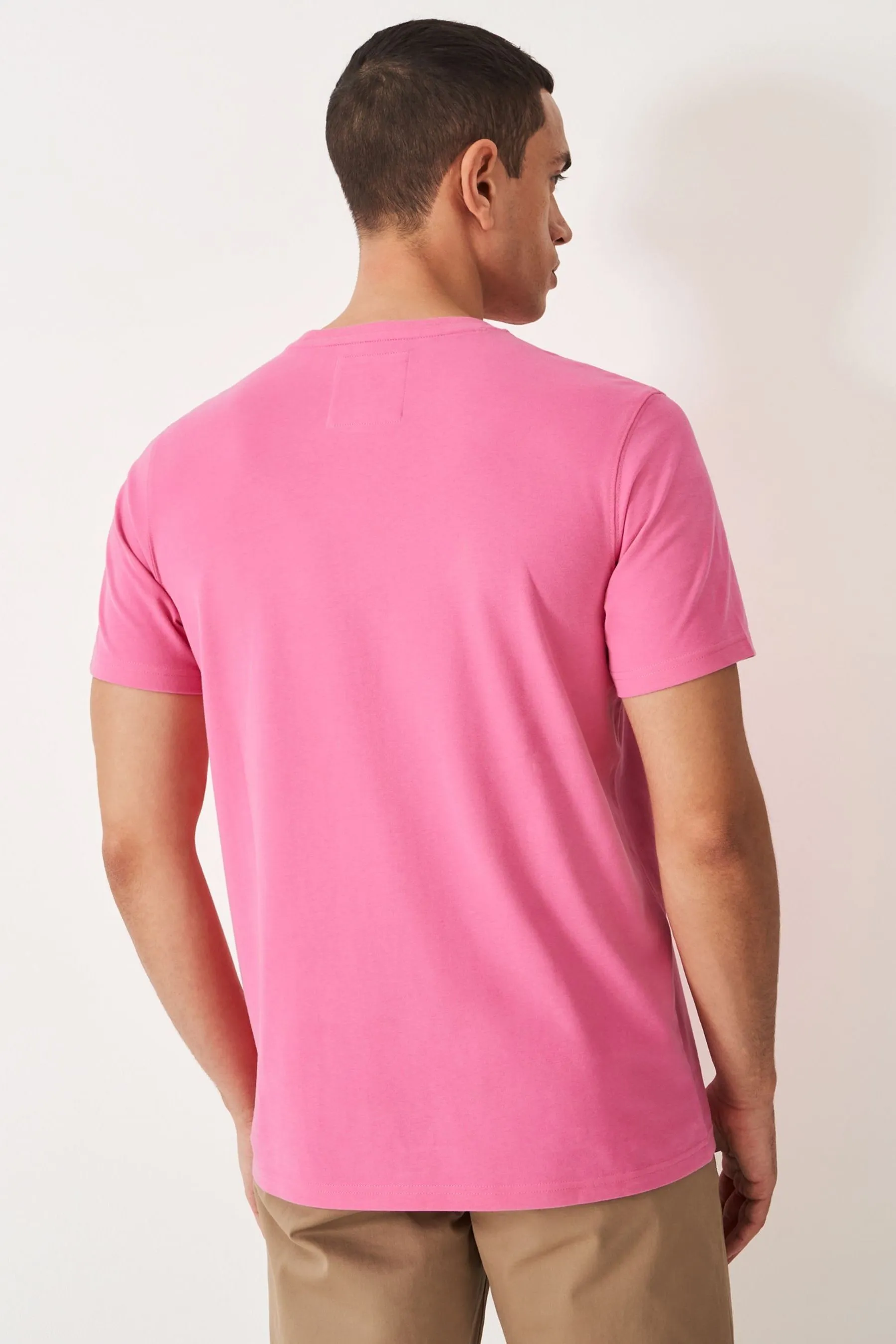 Crew Clothing Maglietta classica tinta unita 100% cotone    