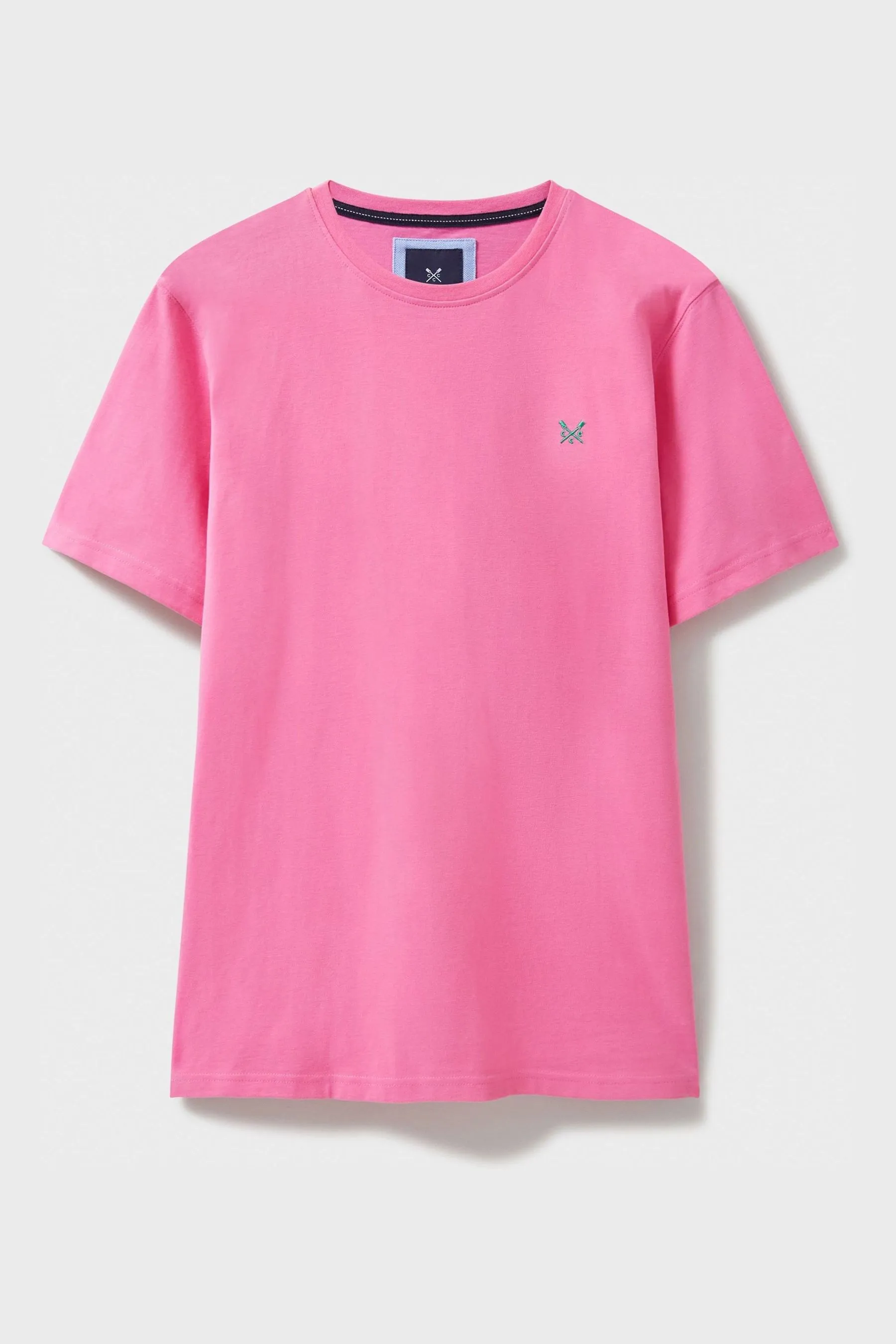Crew Clothing Maglietta classica tinta unita 100% cotone    