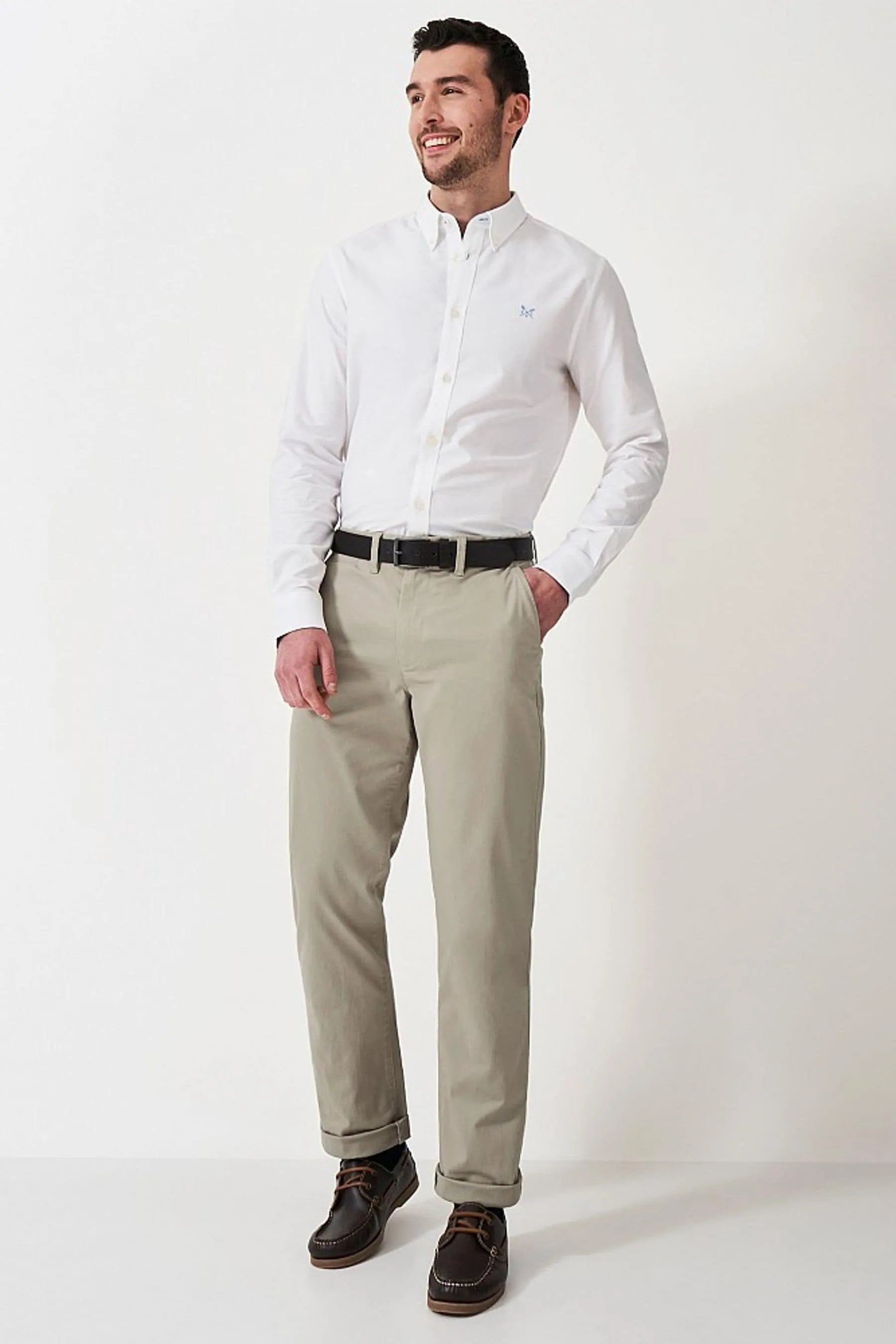 Crew Clothing - Pantaloni chino dritta