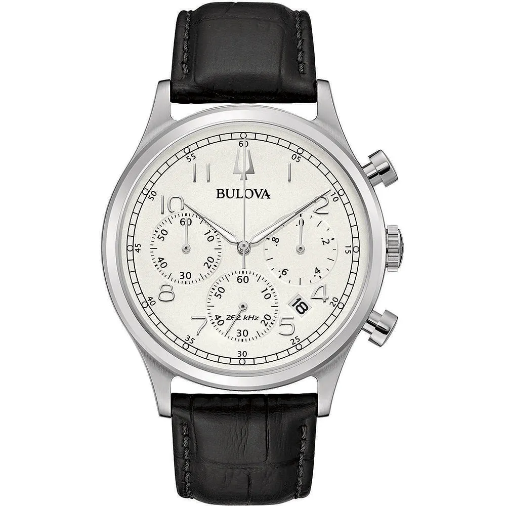 Cronografo Uomo Classic UHF Bianco Bulova