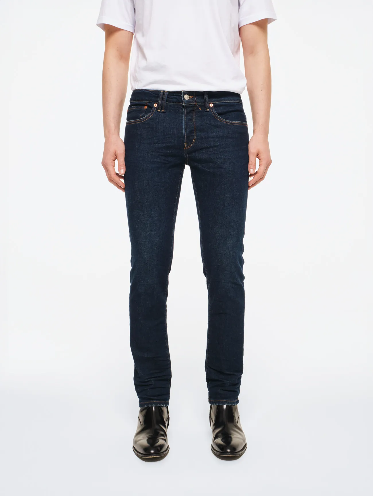 CYCLE Jeans Bone Skinny Fit Resin Row 3D