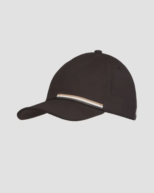 Czarna czapka z daszkiem męska Hugo Boss x Matteo Berrettini Cap MB 50516981-1