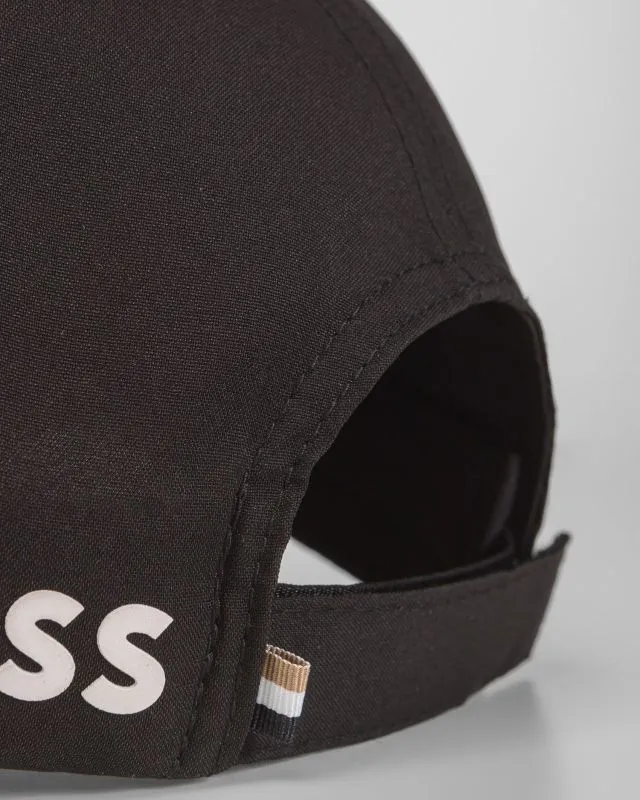 Czarna czapka z daszkiem męska Hugo Boss x Matteo Berrettini Cap MB 50516981-1