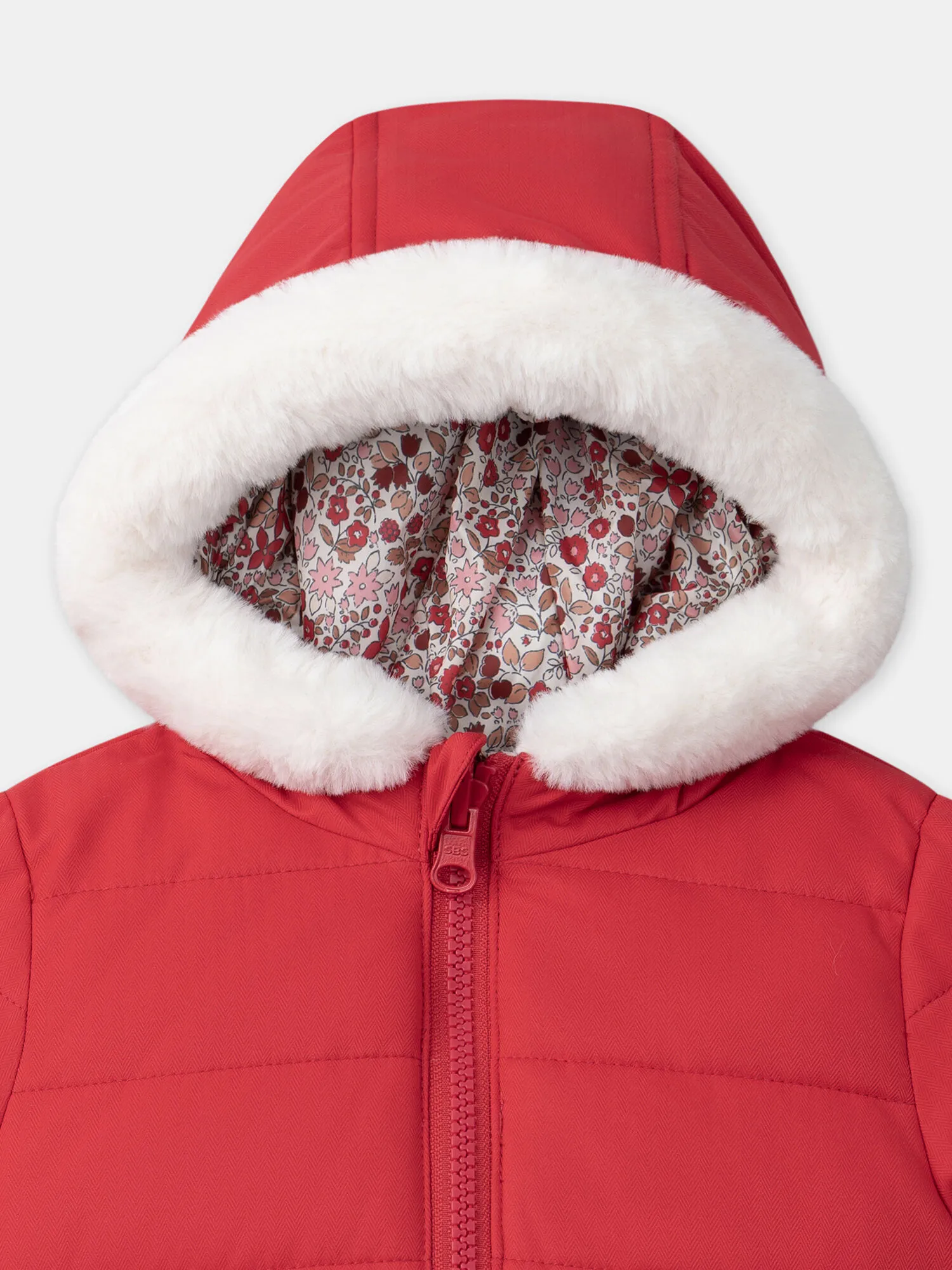 Dark orange DOWN JACKET    