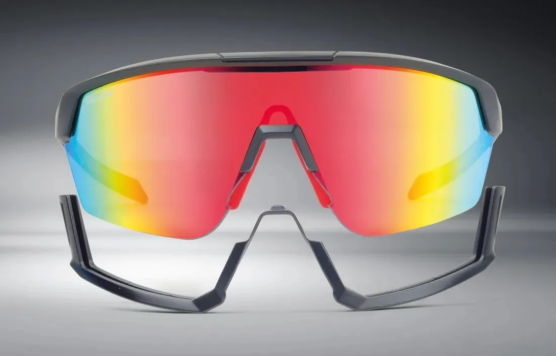 Demon Gravel Lente Specchiata Occhiali Unisex