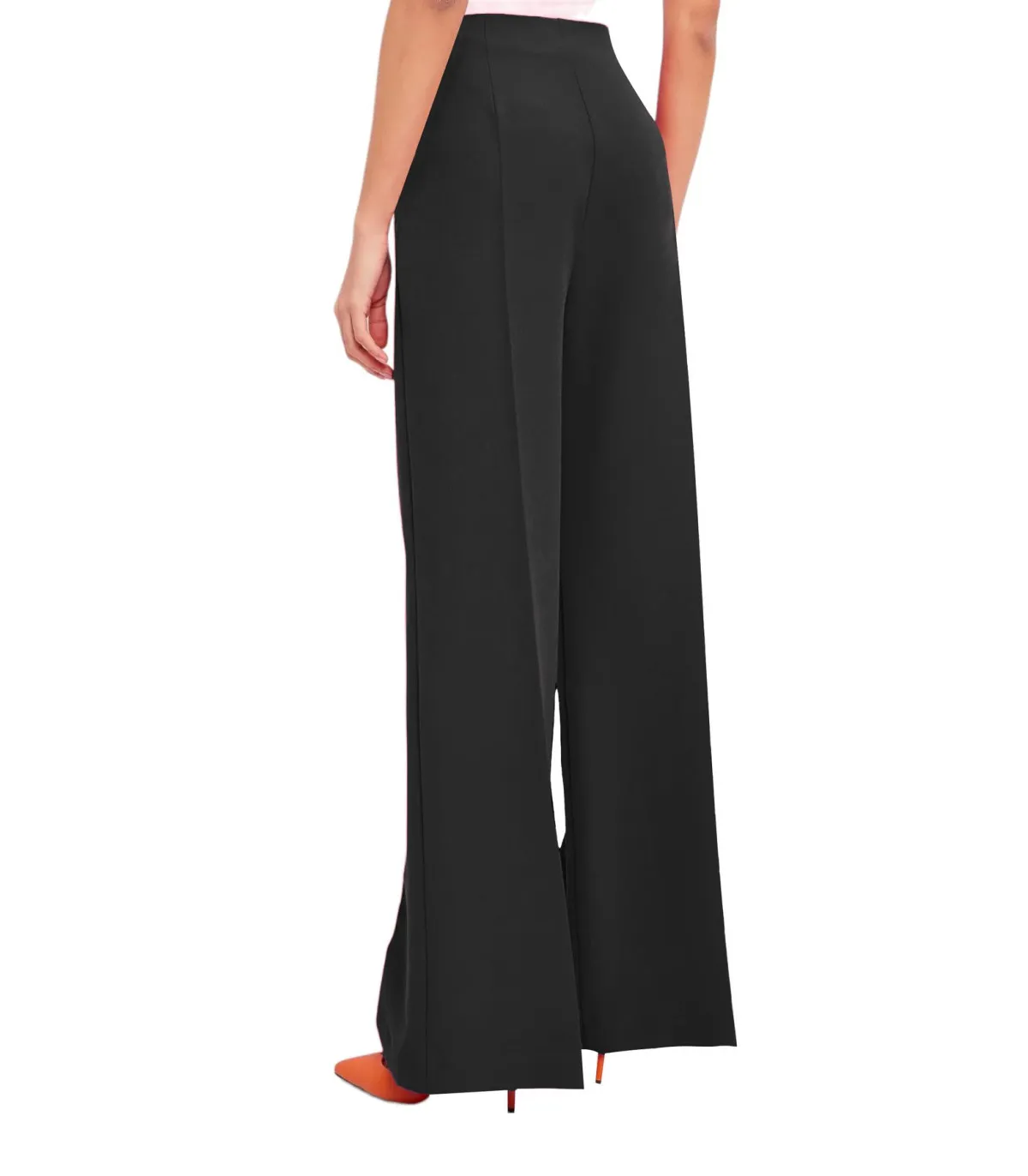 Denny Rose Donna Pantaloni Palazzo Vita Alta