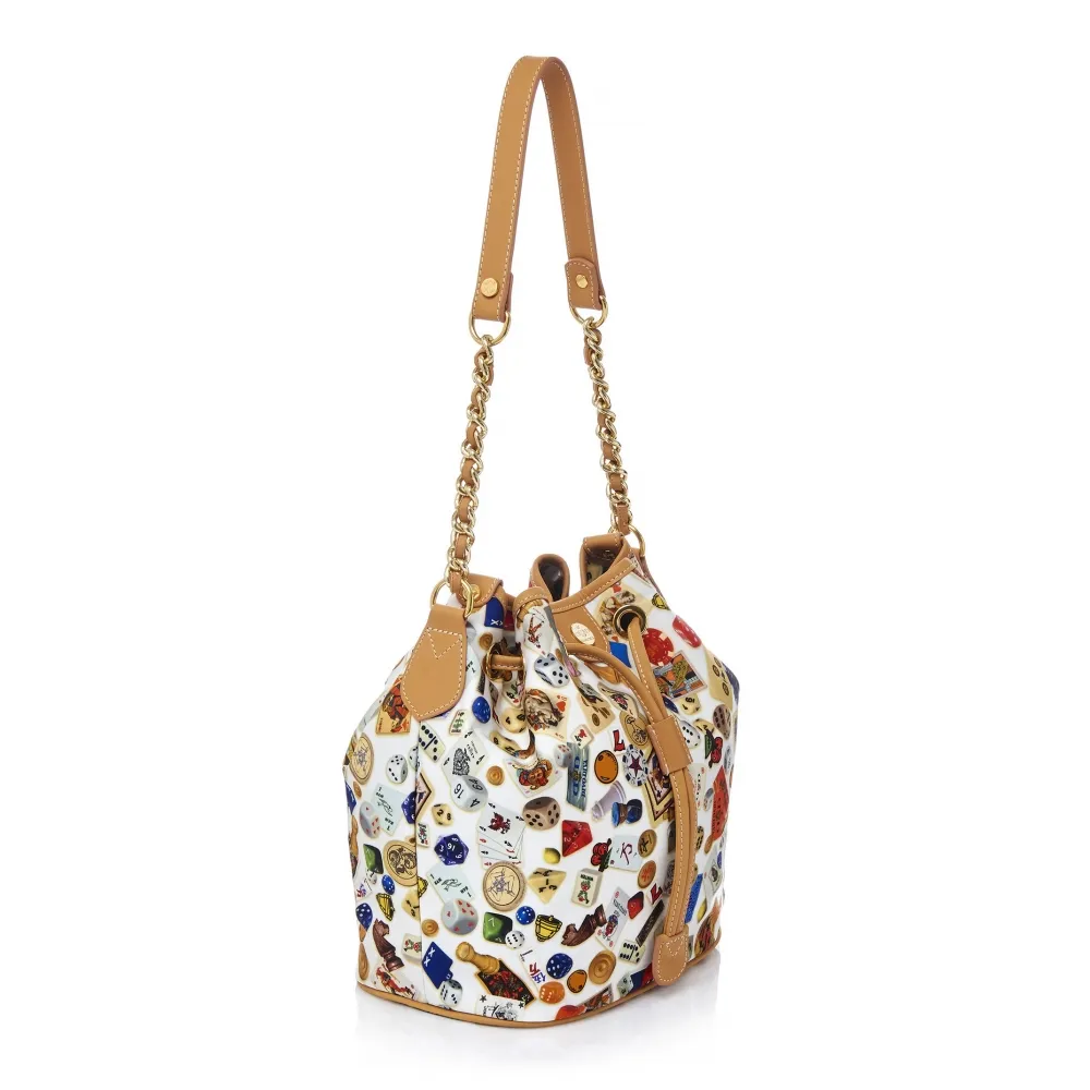 Divo Diva - Casablanca - Bianco - Borsa in Pelle - Made in Italy - Life is a Game Collection - Alta Qualità Luxury