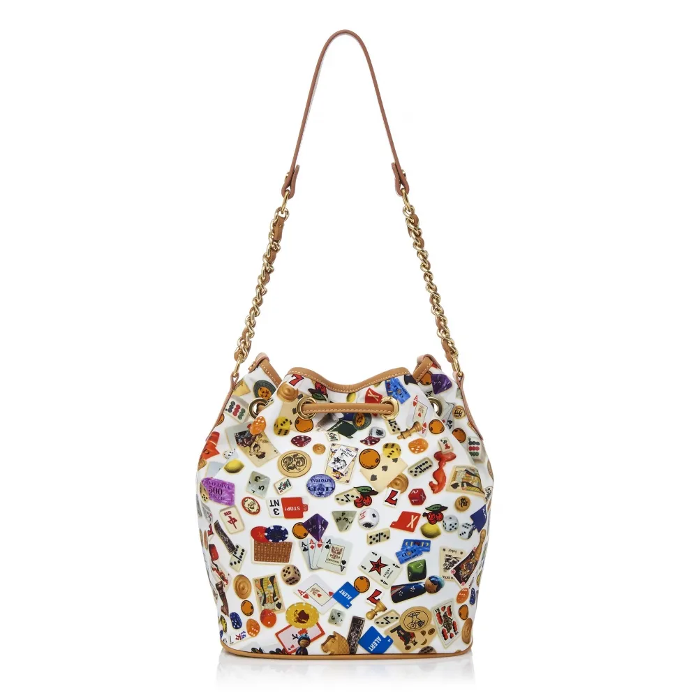 Divo Diva - Casablanca - Bianco - Borsa in Pelle - Made in Italy - Life is a Game Collection - Alta Qualità Luxury