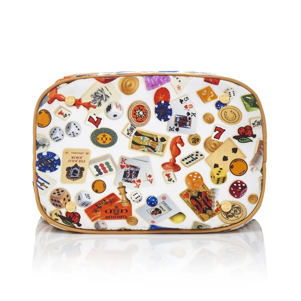 Divo Diva - Casablanca - Bianco - Borsa in Pelle - Made in Italy - Life is a Game Collection - Alta Qualità Luxury
