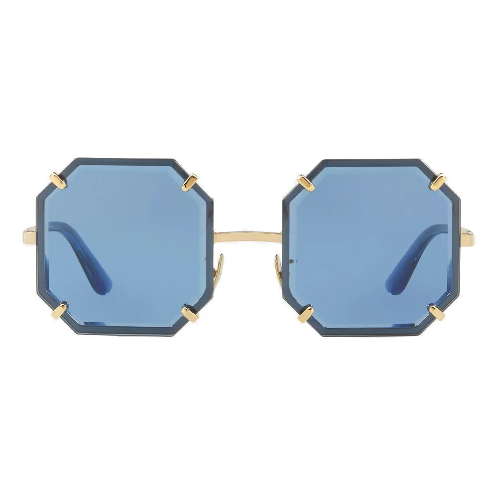 Dolce & Gabbana - Occhiale da Sole in Metallo Dorato - Oro - Gioiello - Occhiali da Sole - Dolce & Gabbana Eyewear