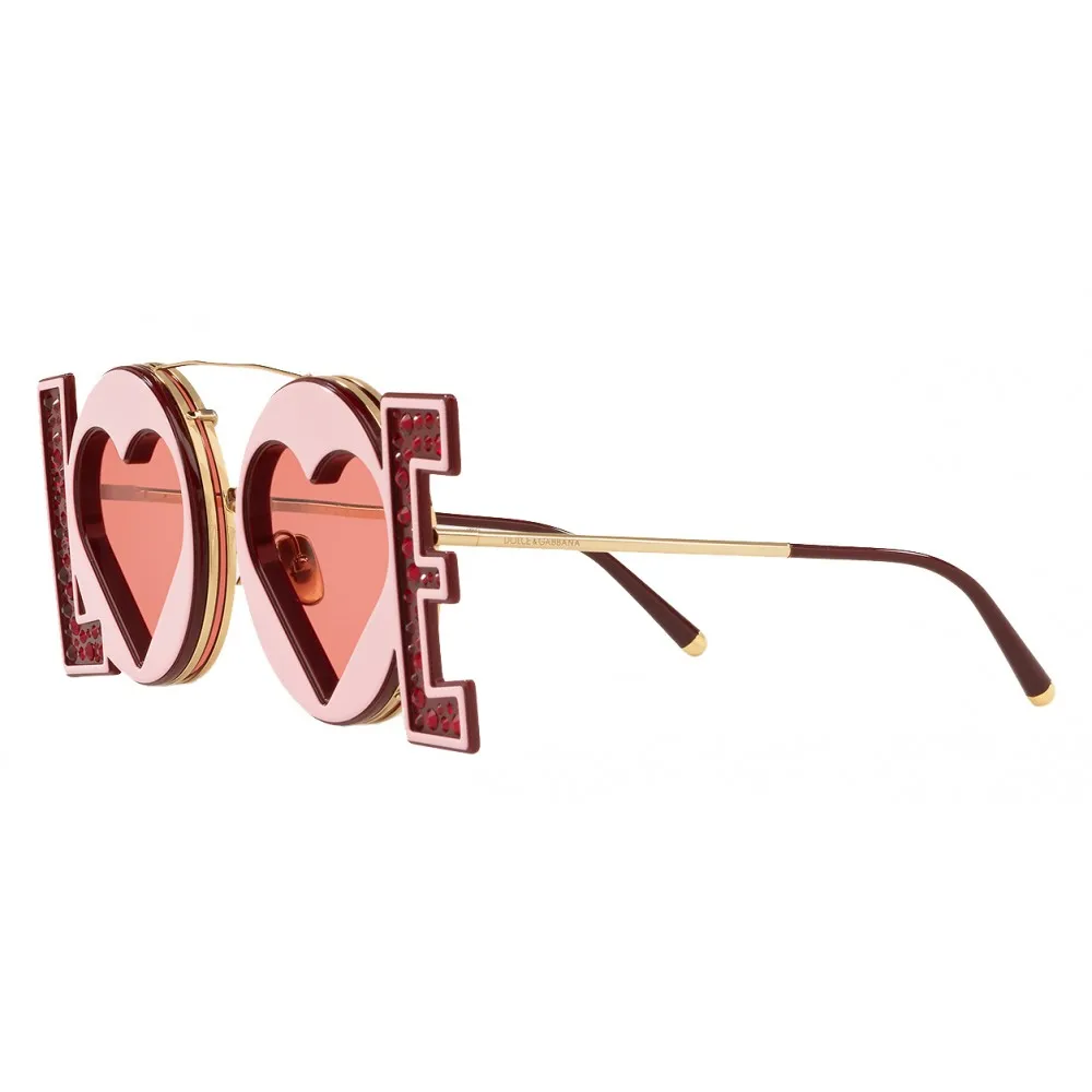 Dolce & Gabbana - Occhiale da Sole in Metallo Dorato - Oro - Gioiello - Occhiali da Sole - Dolce & Gabbana Eyewear