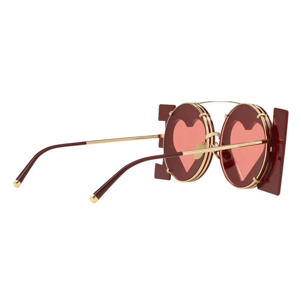Dolce & Gabbana - Occhiale da Sole in Metallo Dorato - Oro - Gioiello - Occhiali da Sole - Dolce & Gabbana Eyewear
