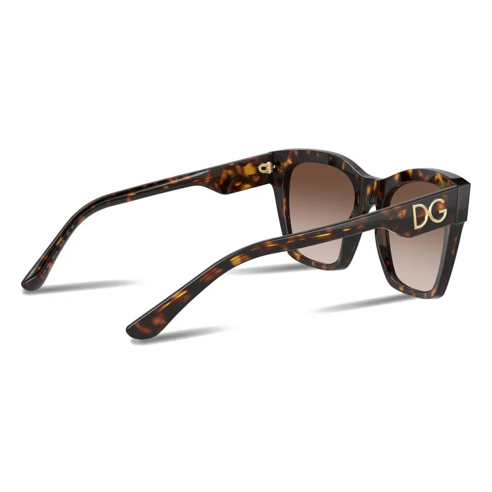 Dolce & Gabbana - Occhiale da Sole Print Family - Avana - Dolce & Gabbana Eyewear