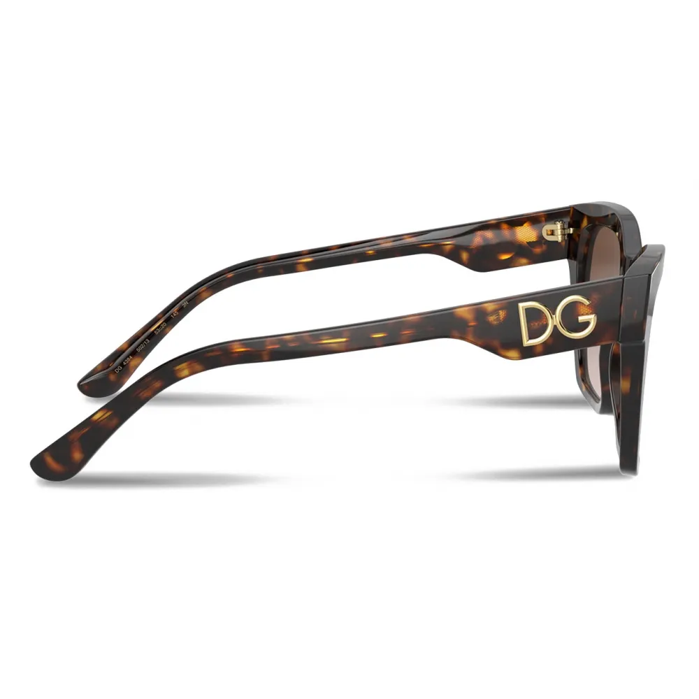 Dolce & Gabbana - Occhiale da Sole Print Family - Avana - Dolce & Gabbana Eyewear