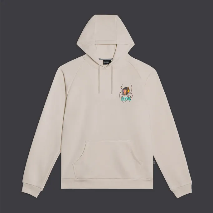Dolly Noire Men's sweatshirt Joro Spider Hoodie sw446-sa-01 moon beige