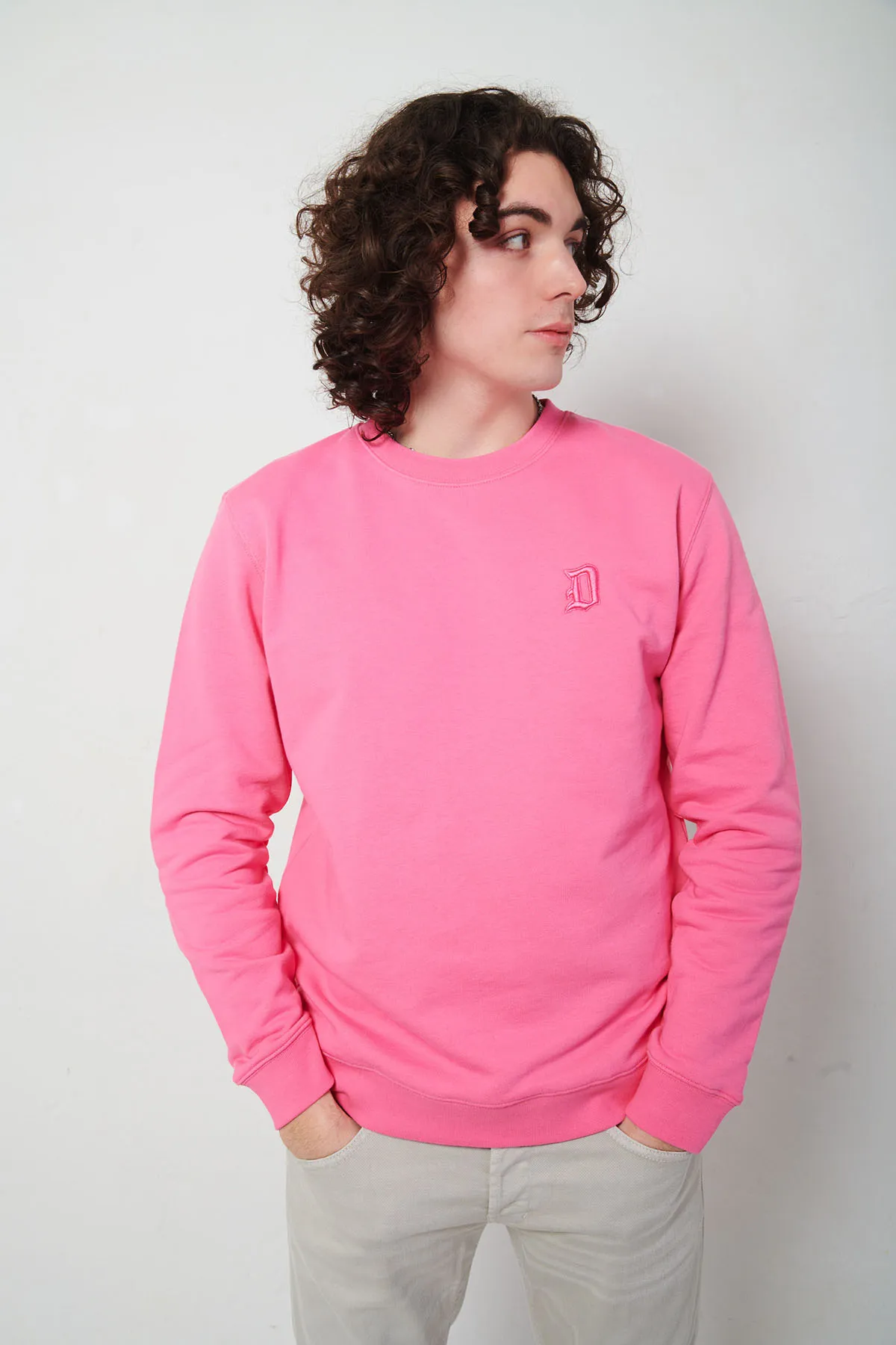 DONDUP Felpa girocollo in cotone