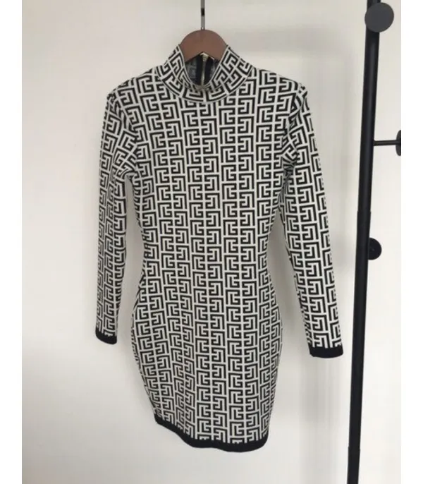 Dress in maglia Geomy