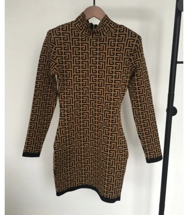 Dress in maglia Geomy