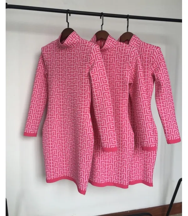 Dress in maglia Geomy
