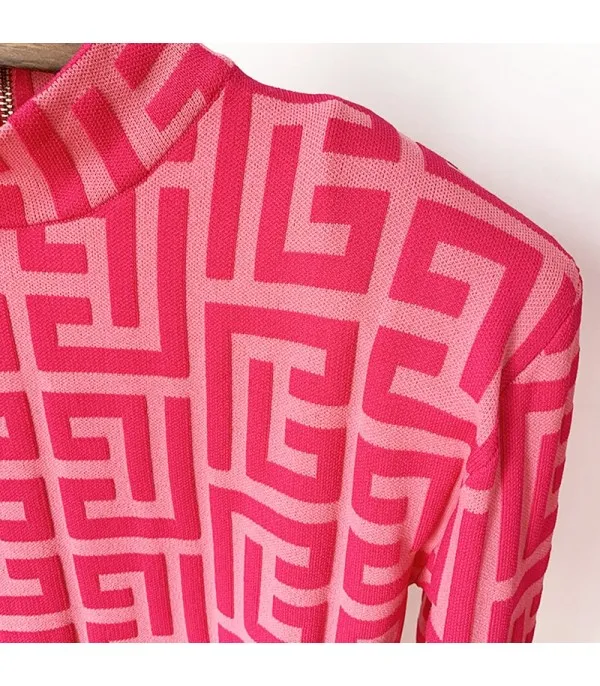 Dress in maglia Geomy