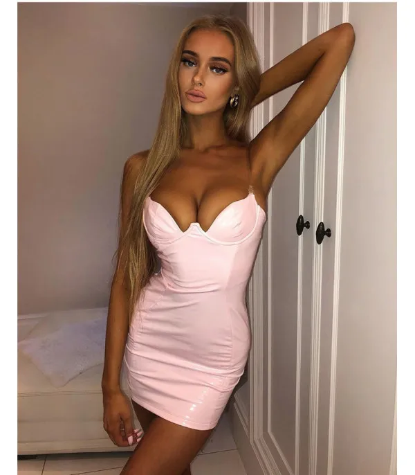 Dress vinile fluox