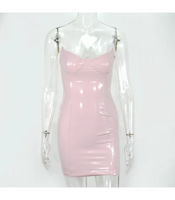 Dress vinile fluox