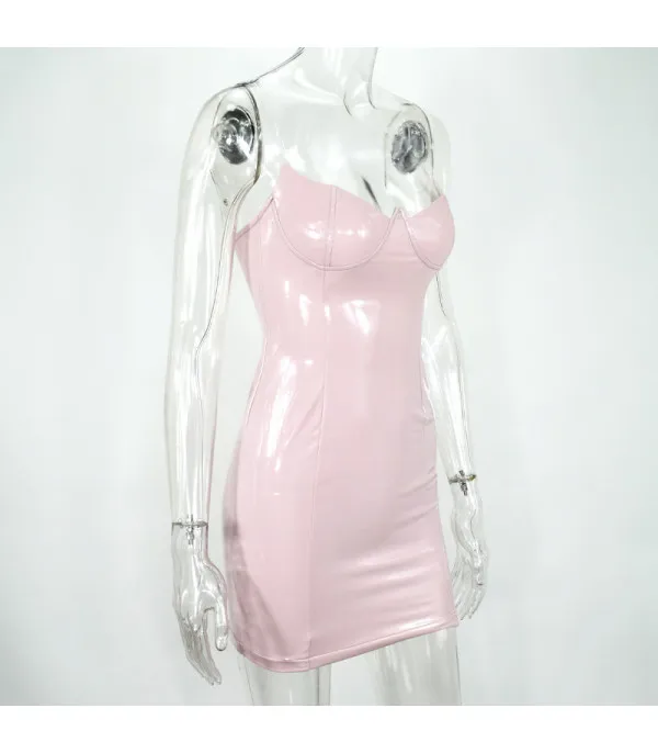 Dress vinile fluox