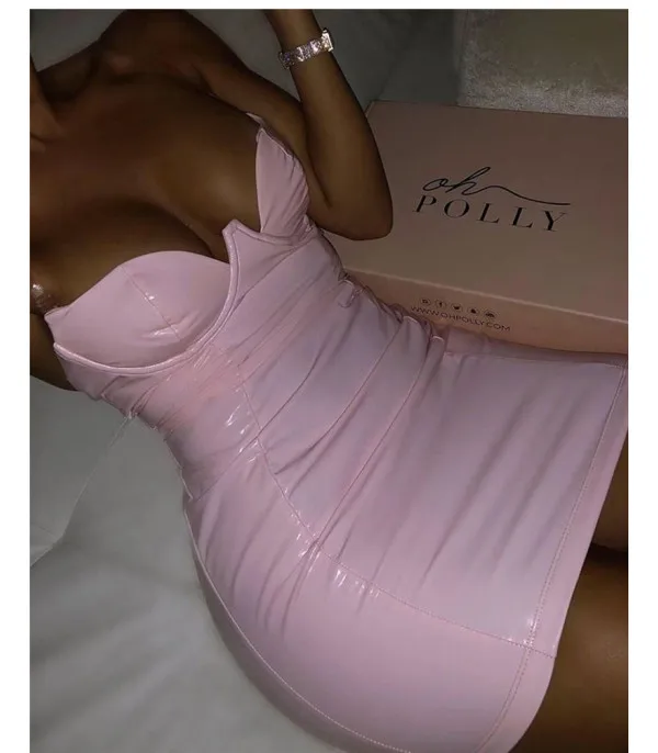 Dress vinile fluox
