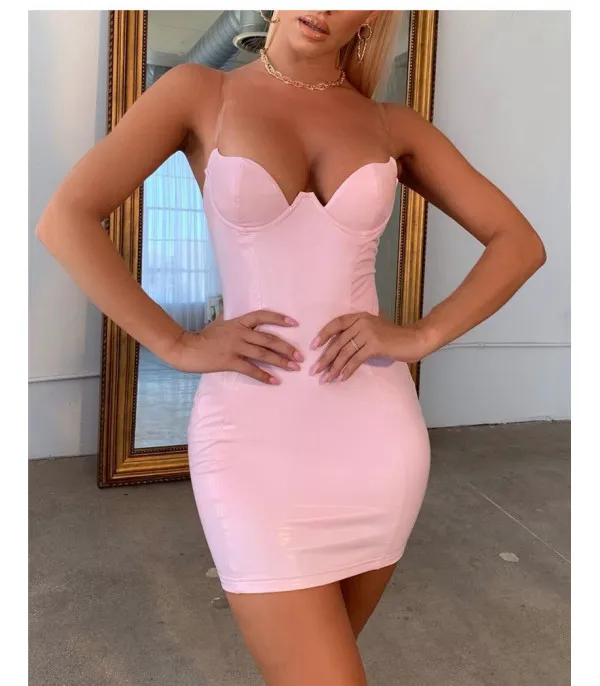 Dress vinile fluox