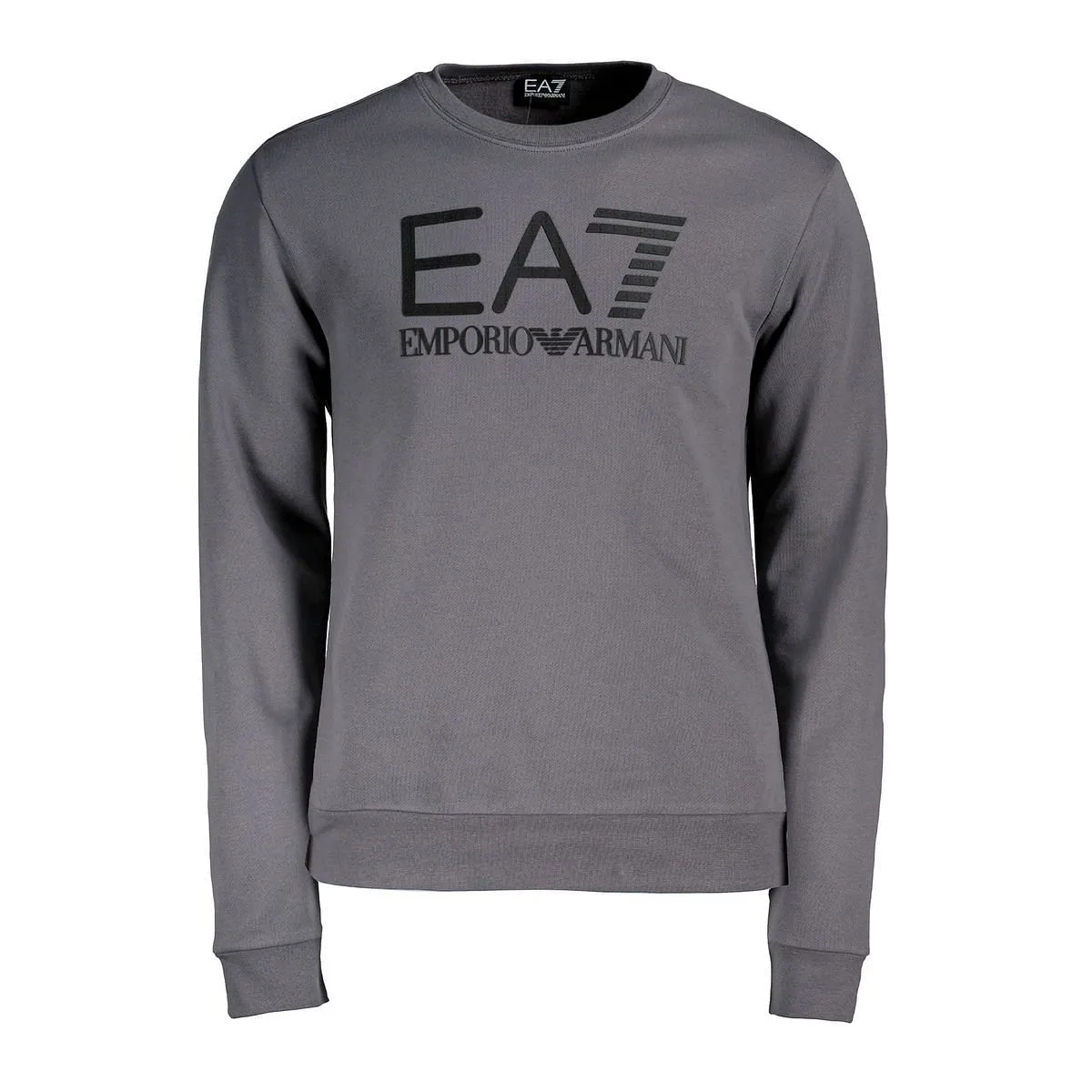      EA7 EMPORIO ARMANI FELPA GIROCOLLO LOGO INFILL  