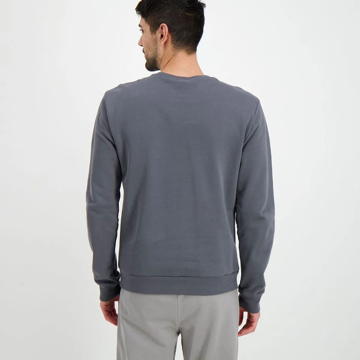      EA7 EMPORIO ARMANI FELPA GIROCOLLO LOGO INFILL  