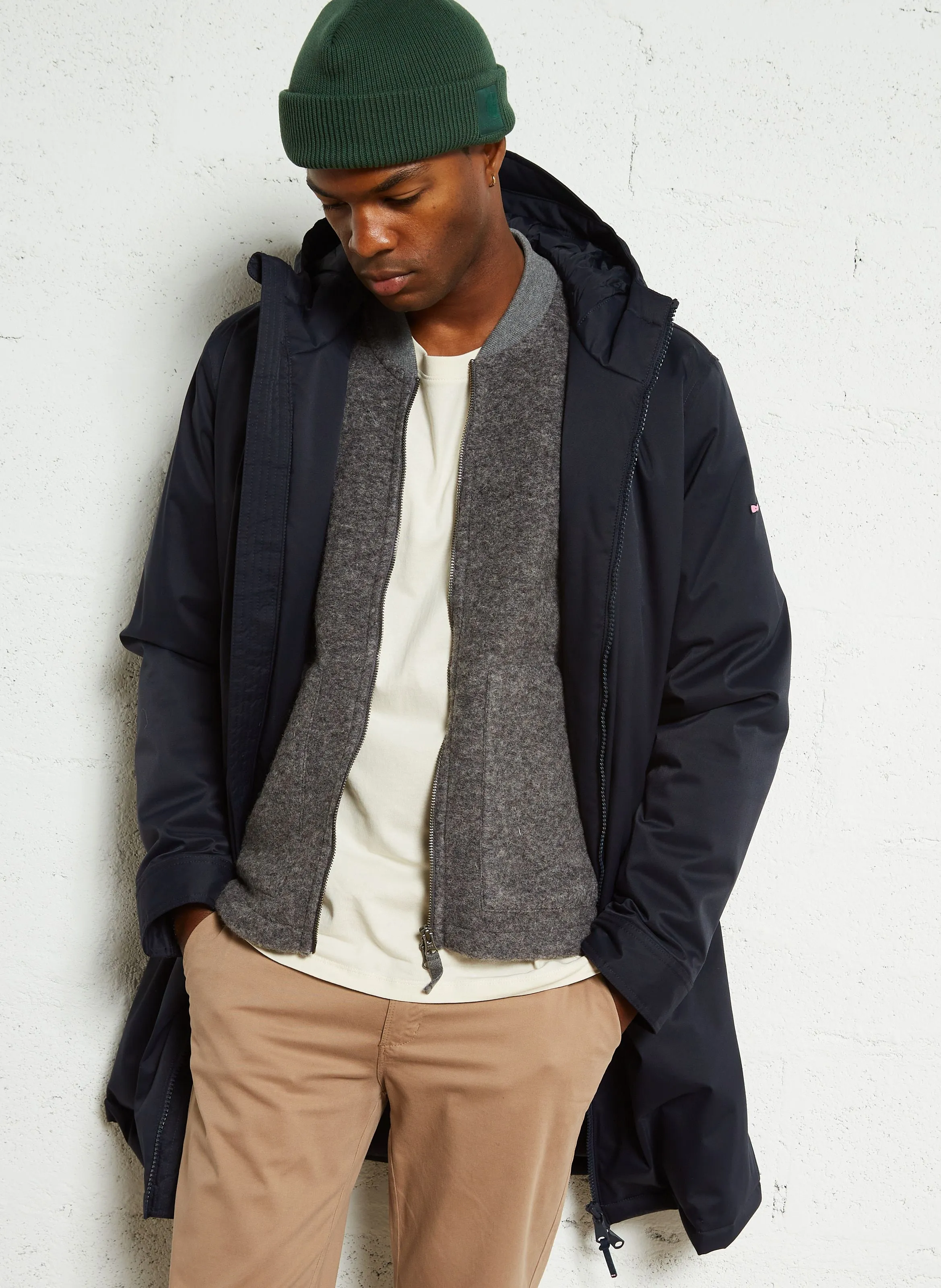  EDEN PARK   Parka a collo alto | Blu