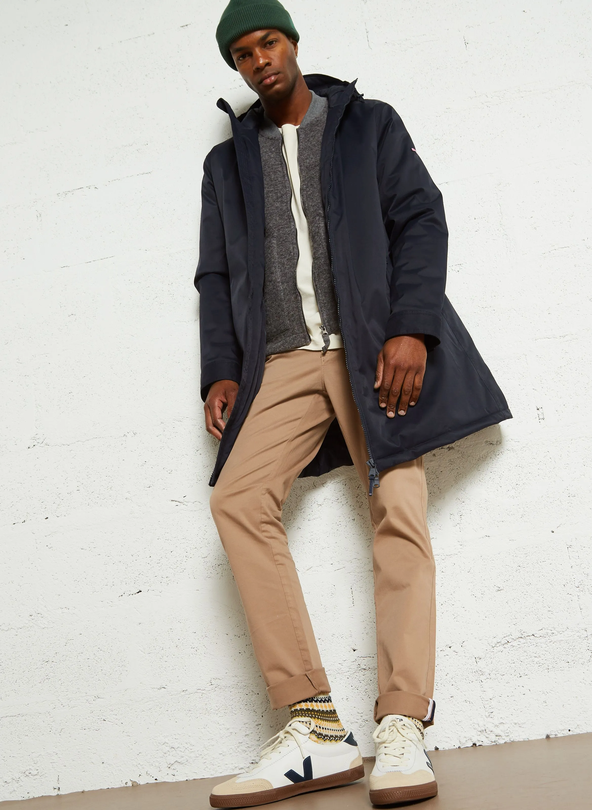  EDEN PARK   Parka a collo alto | Blu